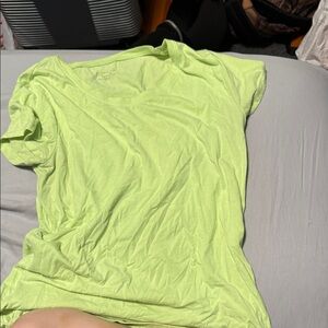 No Boundaries Neon Green Short Sleeve Tee